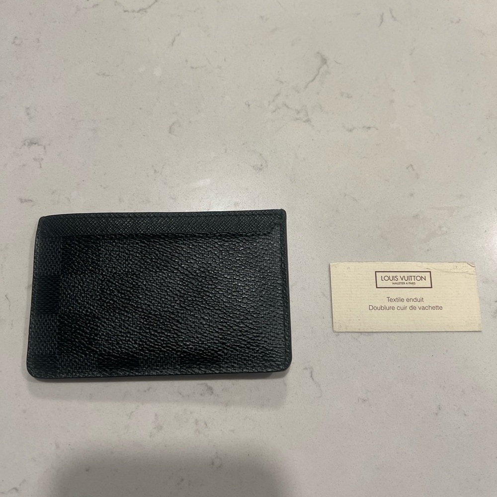 Louis Vuitton Black Card Holder